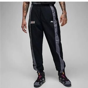 Jordan Nike Air Flight Jumpman XXL nylon nwt sweat pants black grey NWT
